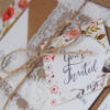 Lydia Watercolour Floral Chic Wedding Invitation Suite with RSVP card |Wedding Invite with Flowers - Image 8