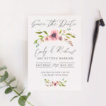 peony save the date