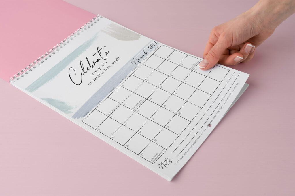 Positive Mindset Wall Calendar 2022 - Image 5