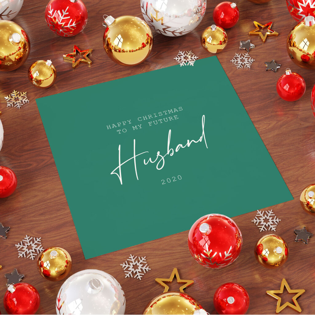 Personalised Christmas Card for Future Wife or Husband - Image 11