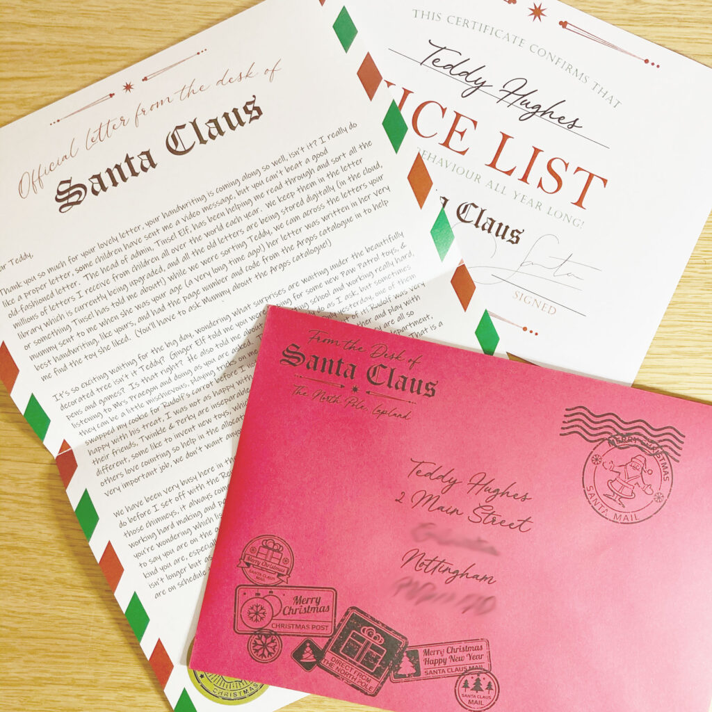 Personalised Letter From Santa | Christmas Magic for Children | Gift for Kids - Image 8