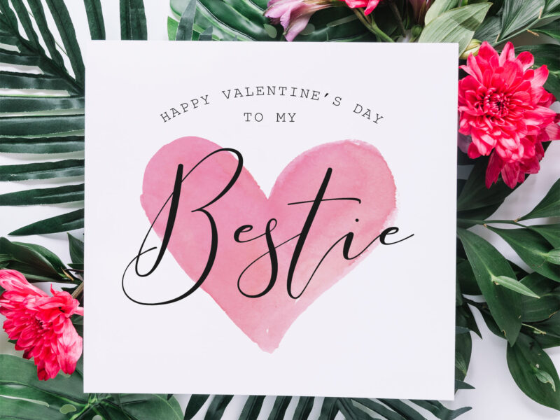 Personalised Valentine's Day Card - Galentine