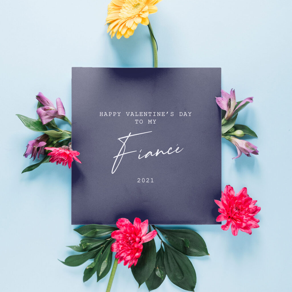 Valentine's Day Card for Fiance