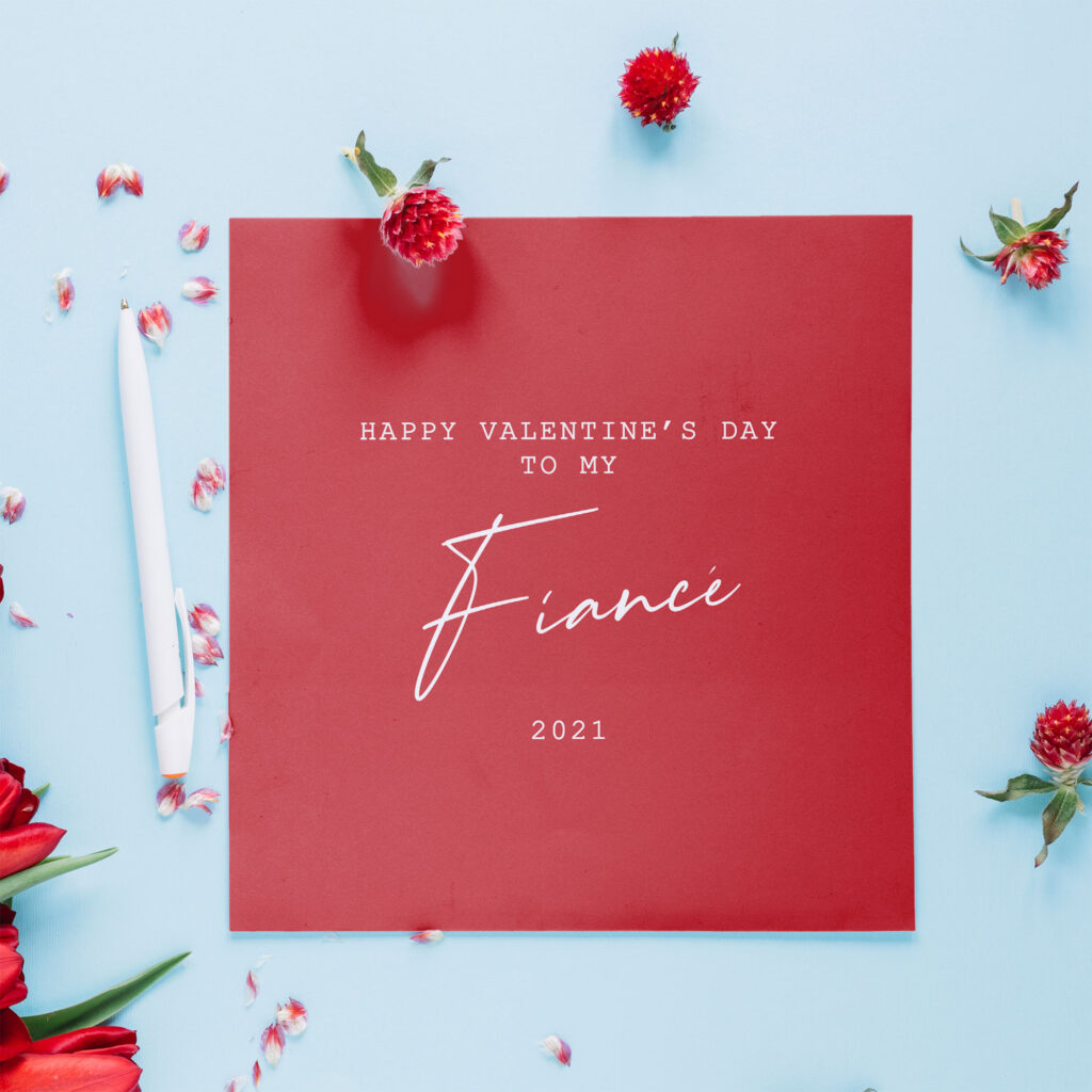 Valentine's Day Card for Fiance - Image 3