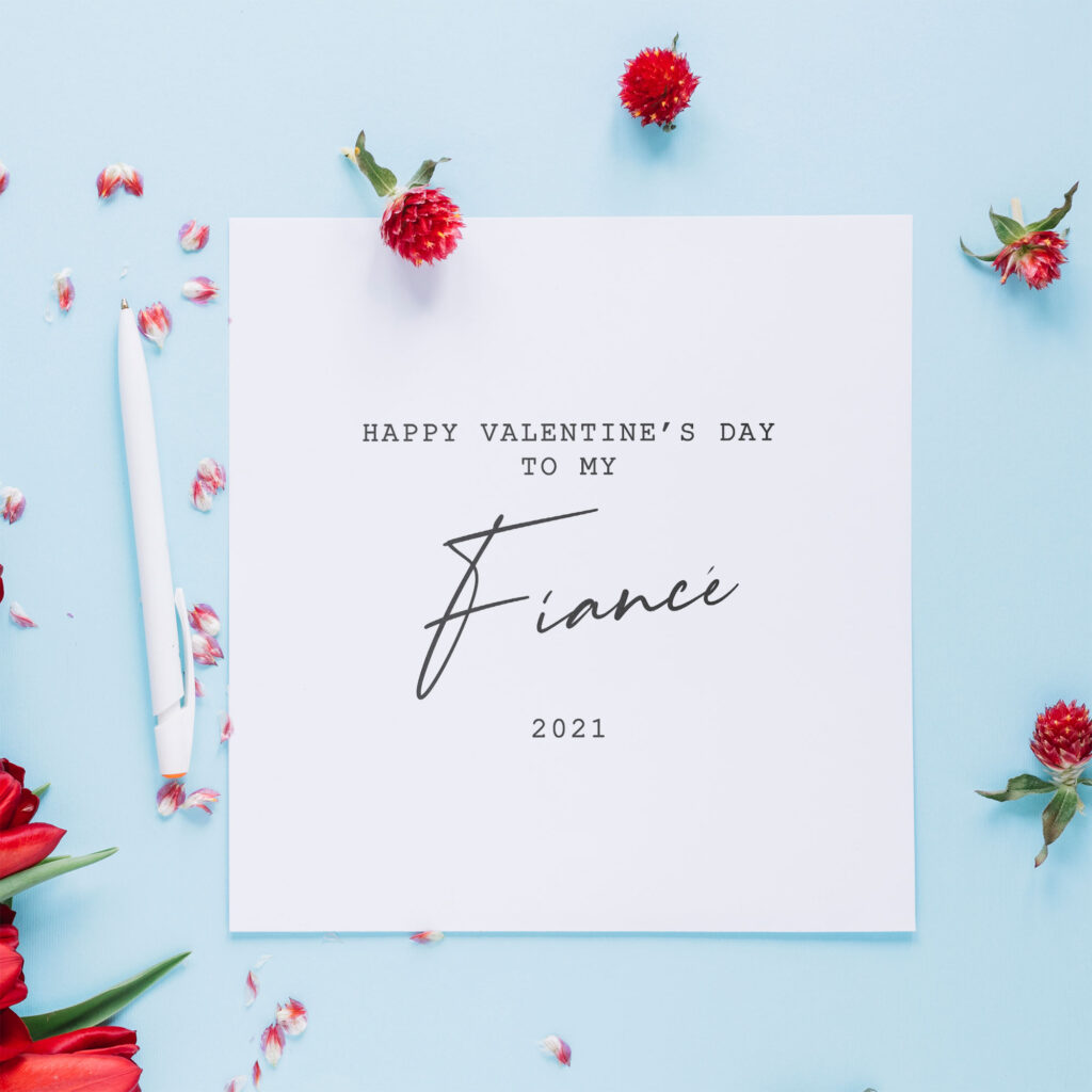 Valentine's Day Card for Fiance - Image 2