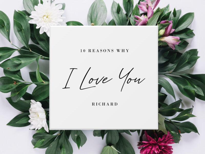 10 Reasons I Love You Gift Box