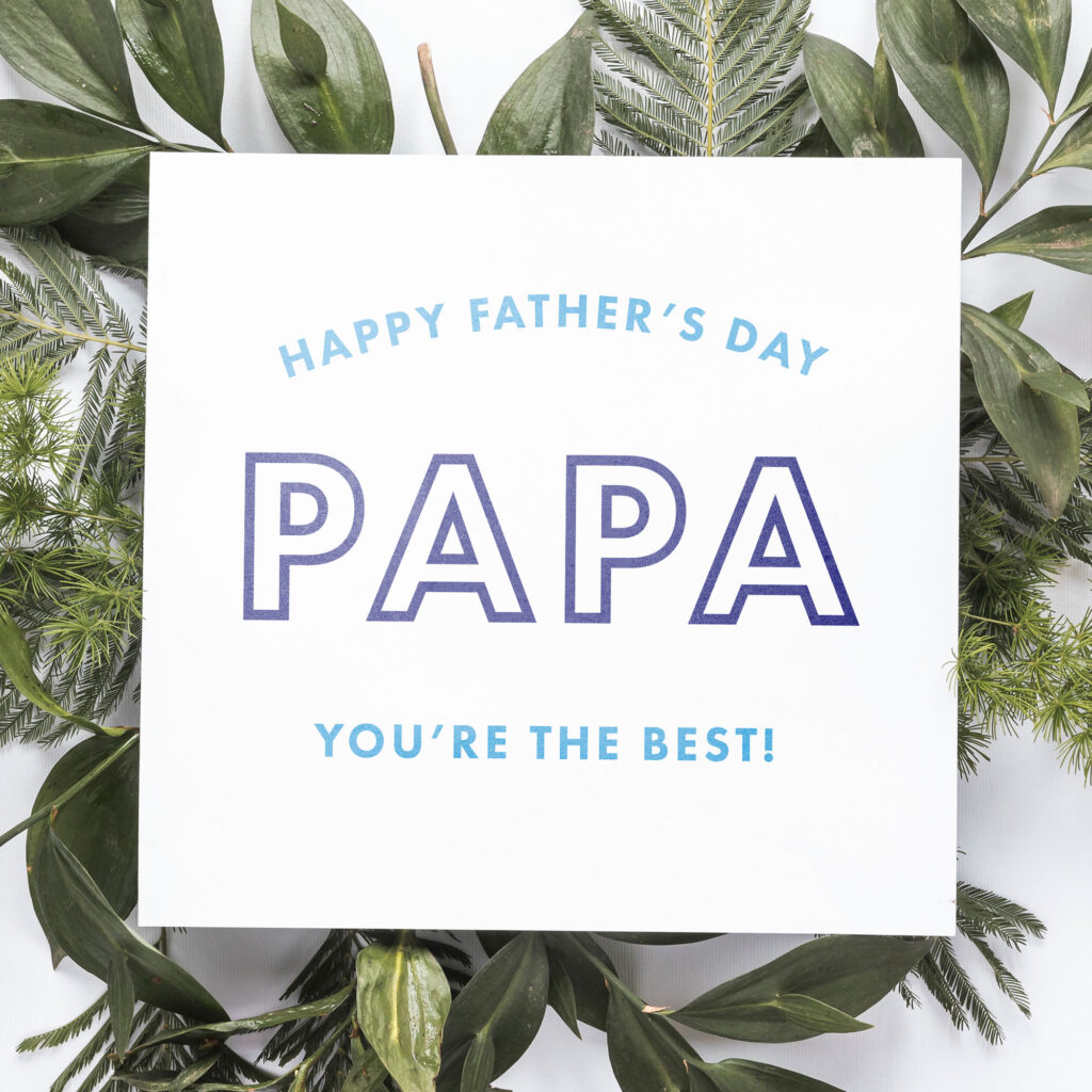 Personalised Father's Day Card in Fun Design - Image 6