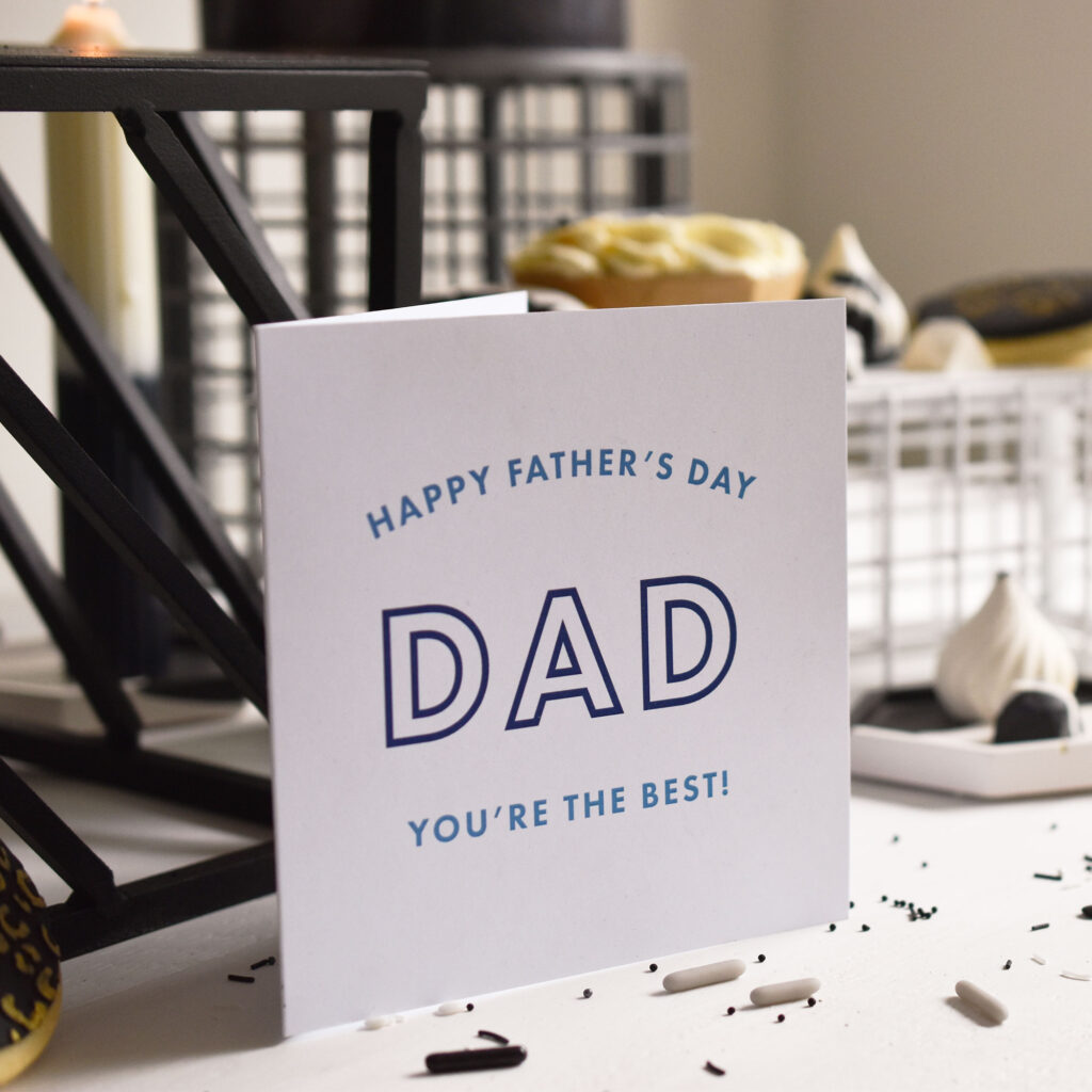 Personalised Father's Day Card in Fun Design - Image 2