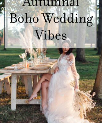 Intimate Boho Wedding Inspiration for your Autumnal Big Day