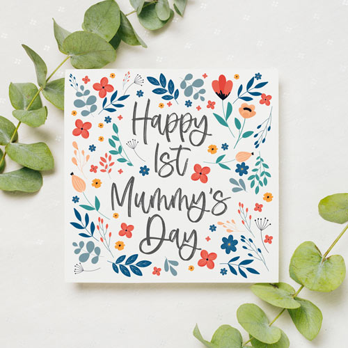 first mother's day card for your lovely mum